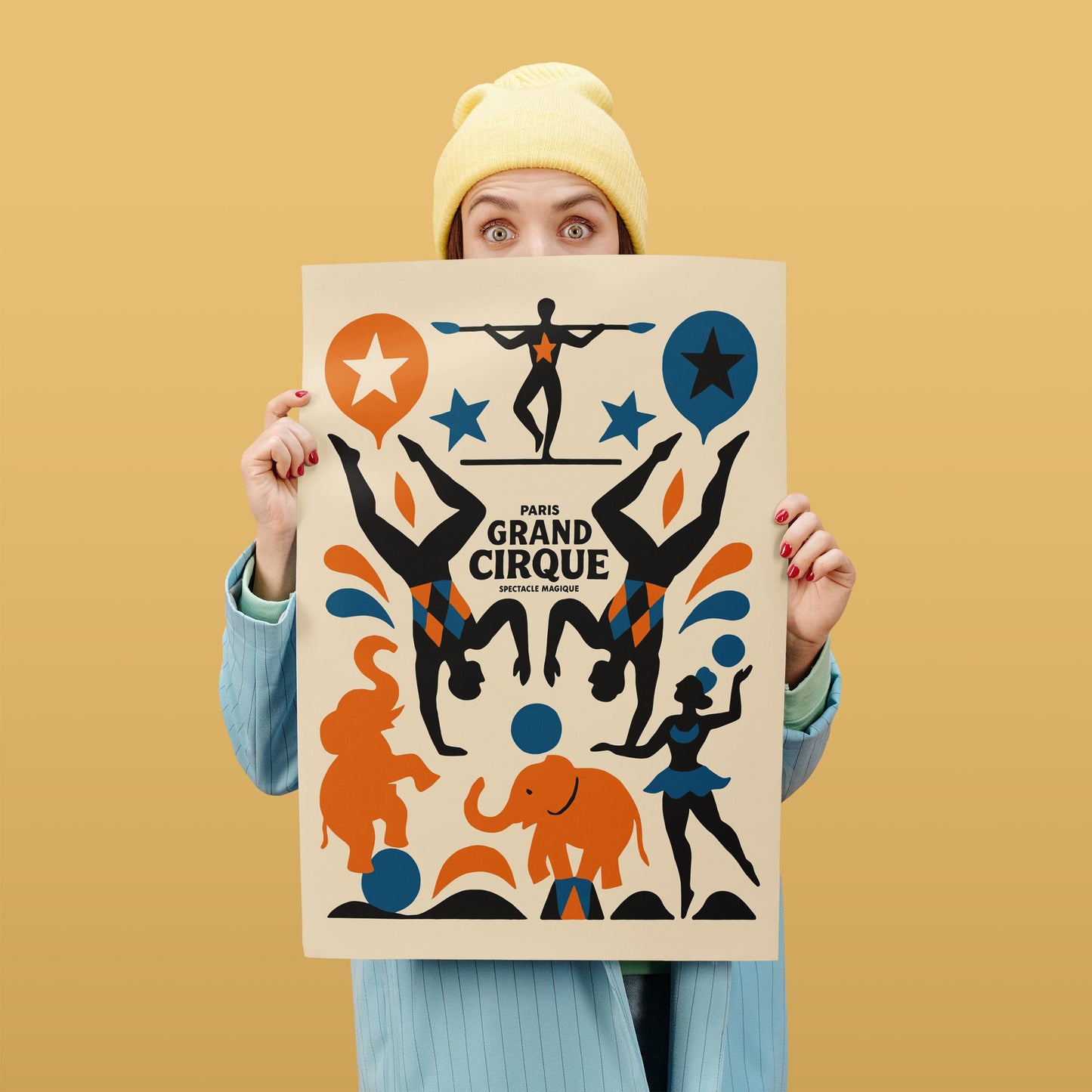 Grand Cirque Vintage Poster