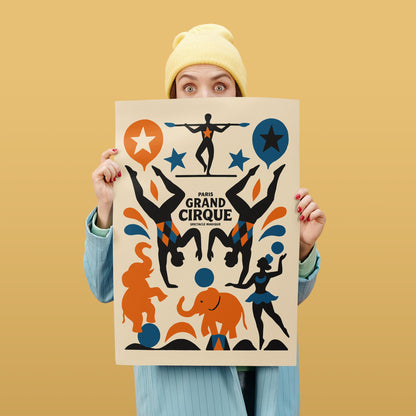 Grand Cirque Vintage Poster