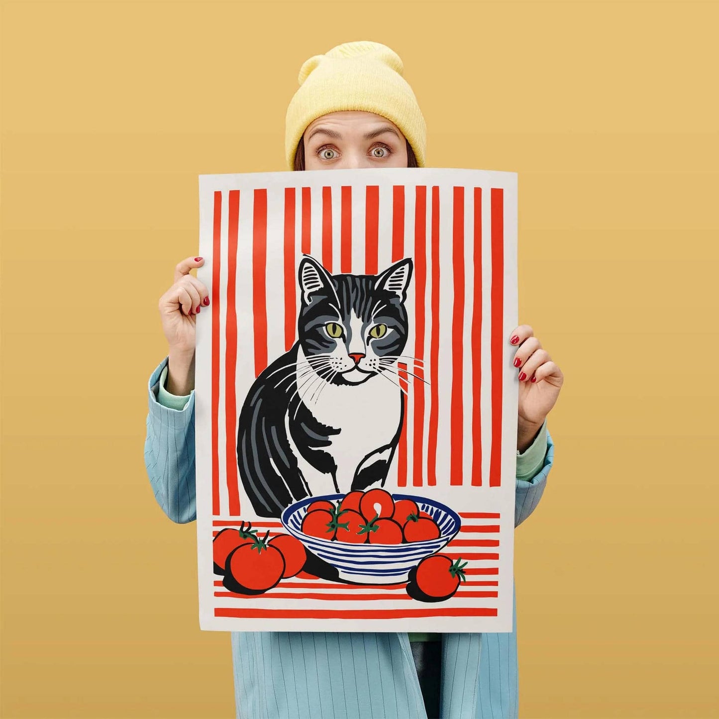 Tomato Still Life Poster