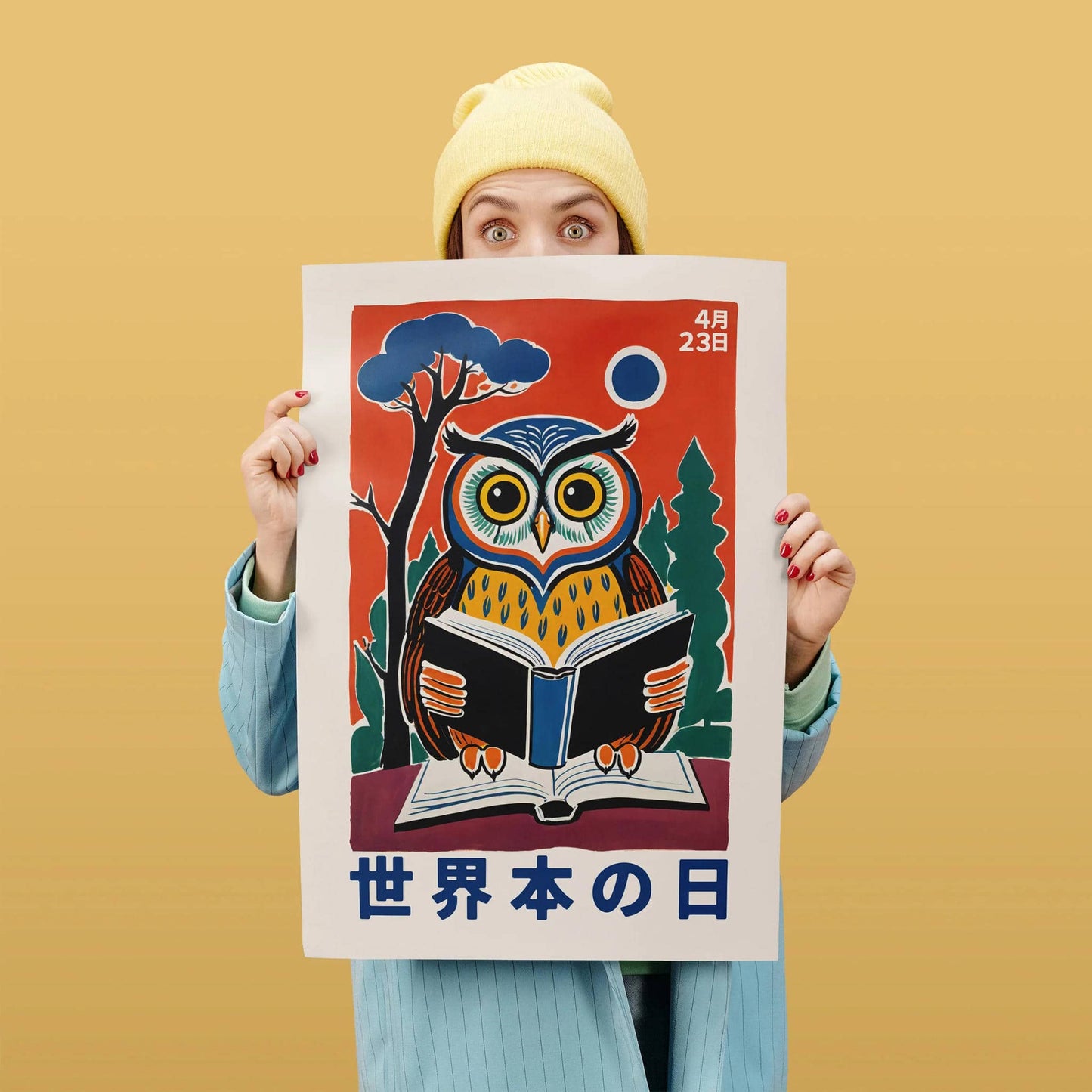 World Book Day Japanese Poster