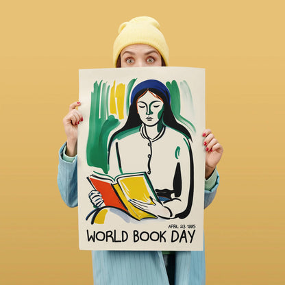 Vintage World Book Day Poster