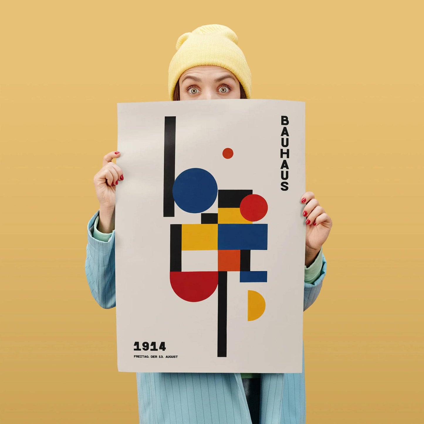 Bauhaus 1914 Minimal Poster