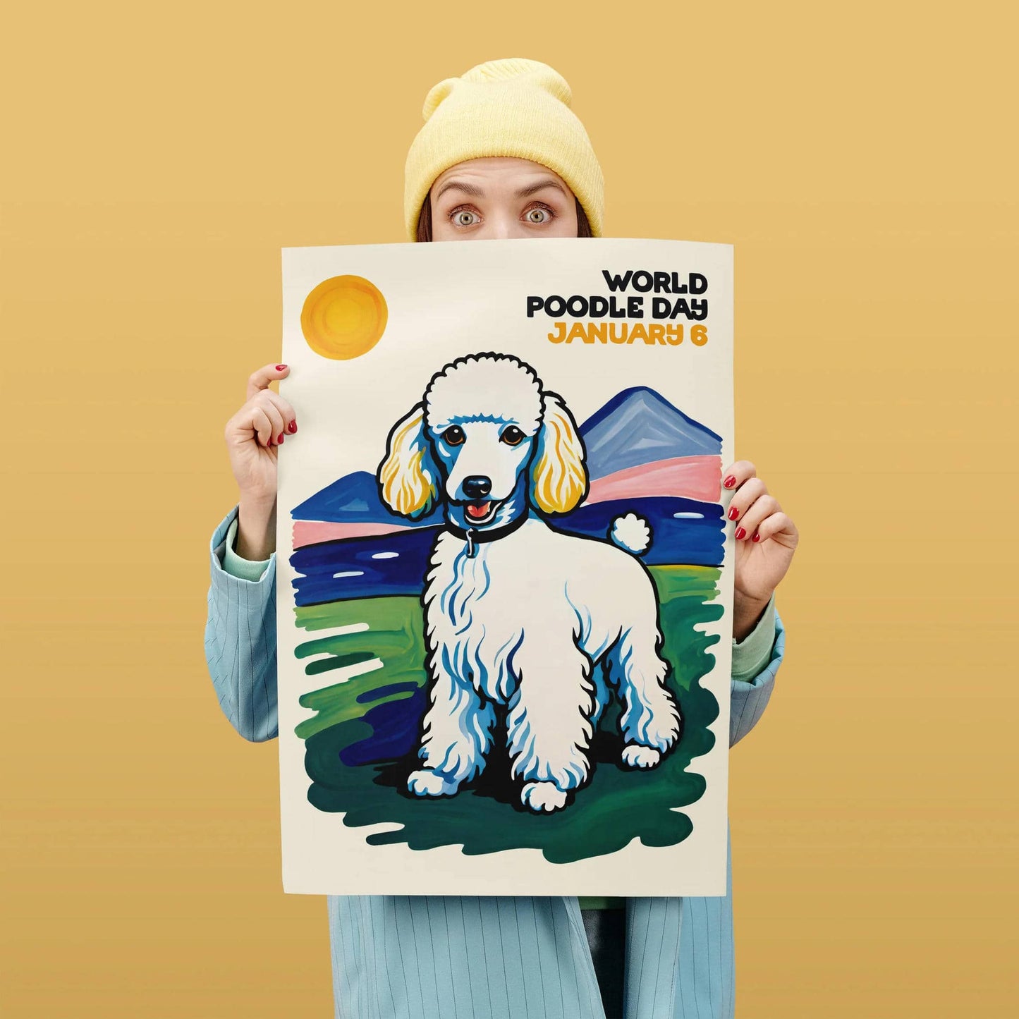 World Poodle Day January 6 Poster