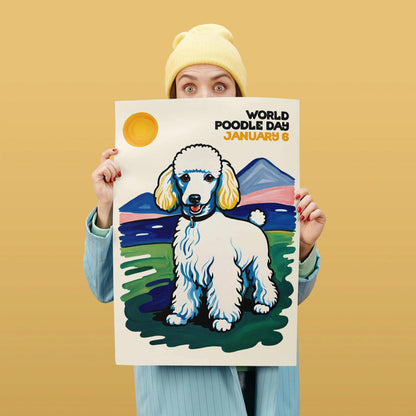 World Poodle Day January 6 Poster