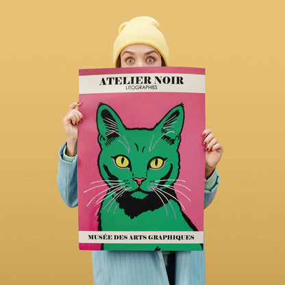 French Lithography Exhibition Poster