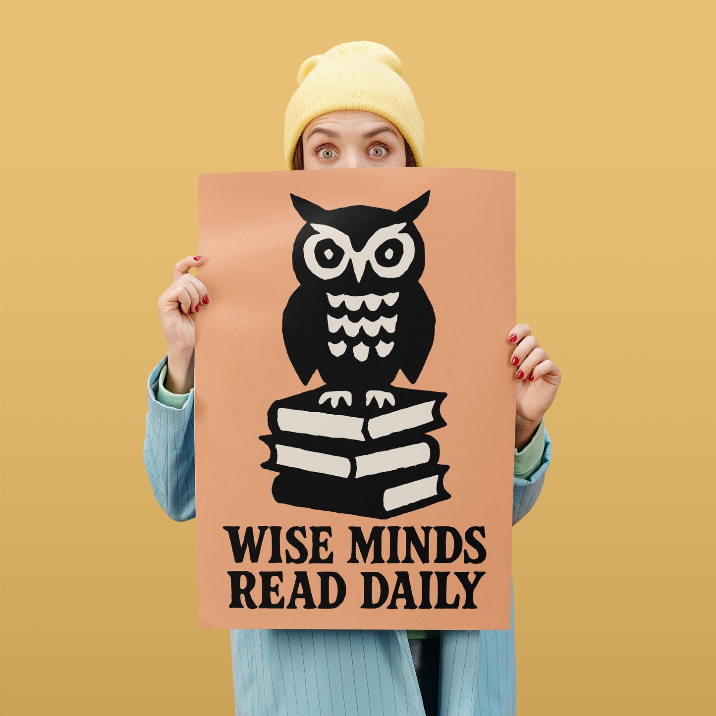Wise Owl Poster Print