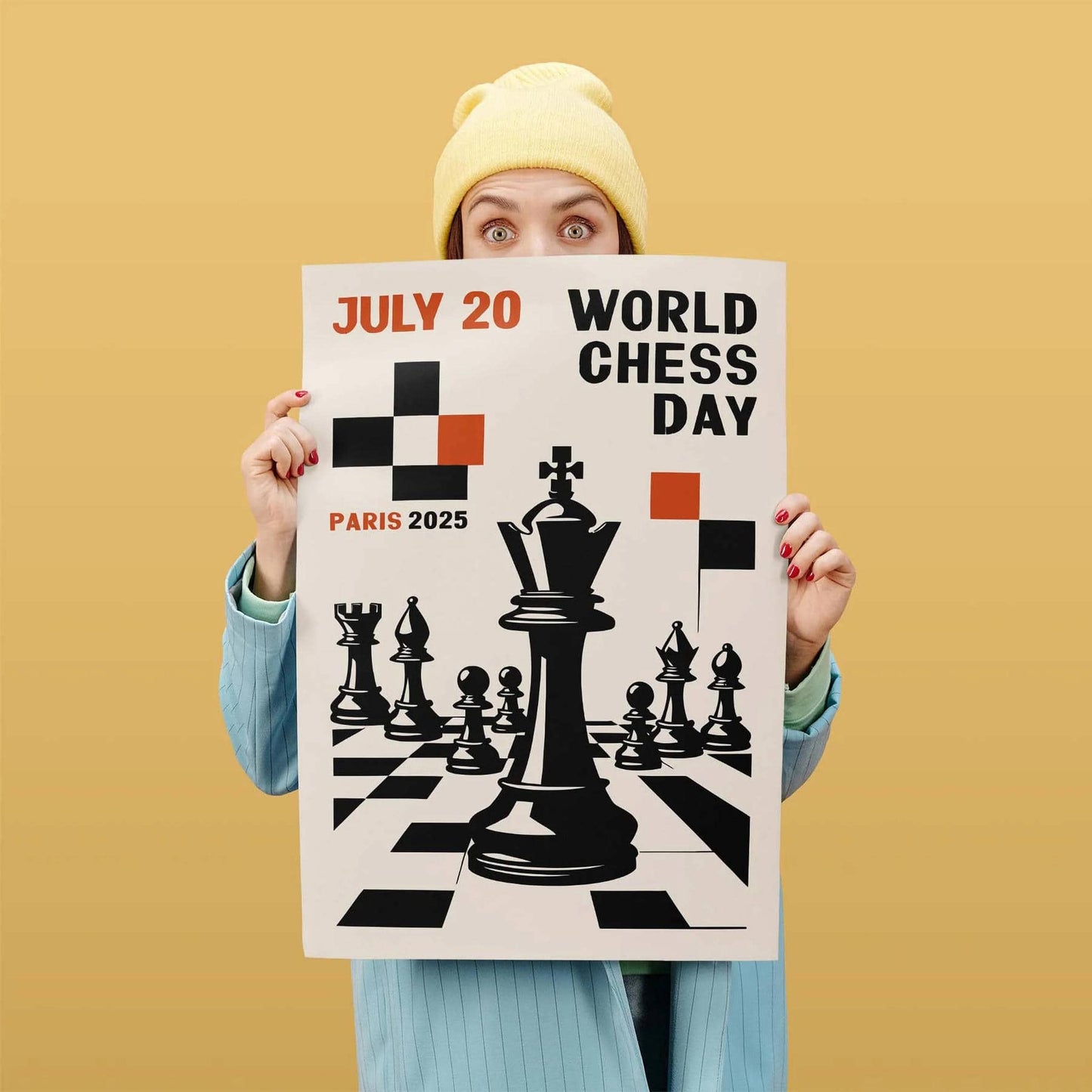 World Chess Day Poster Print