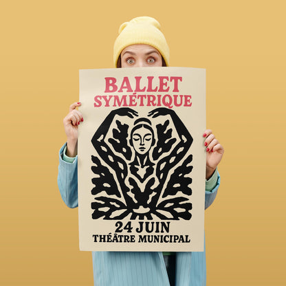Ballet Symetrique Poster