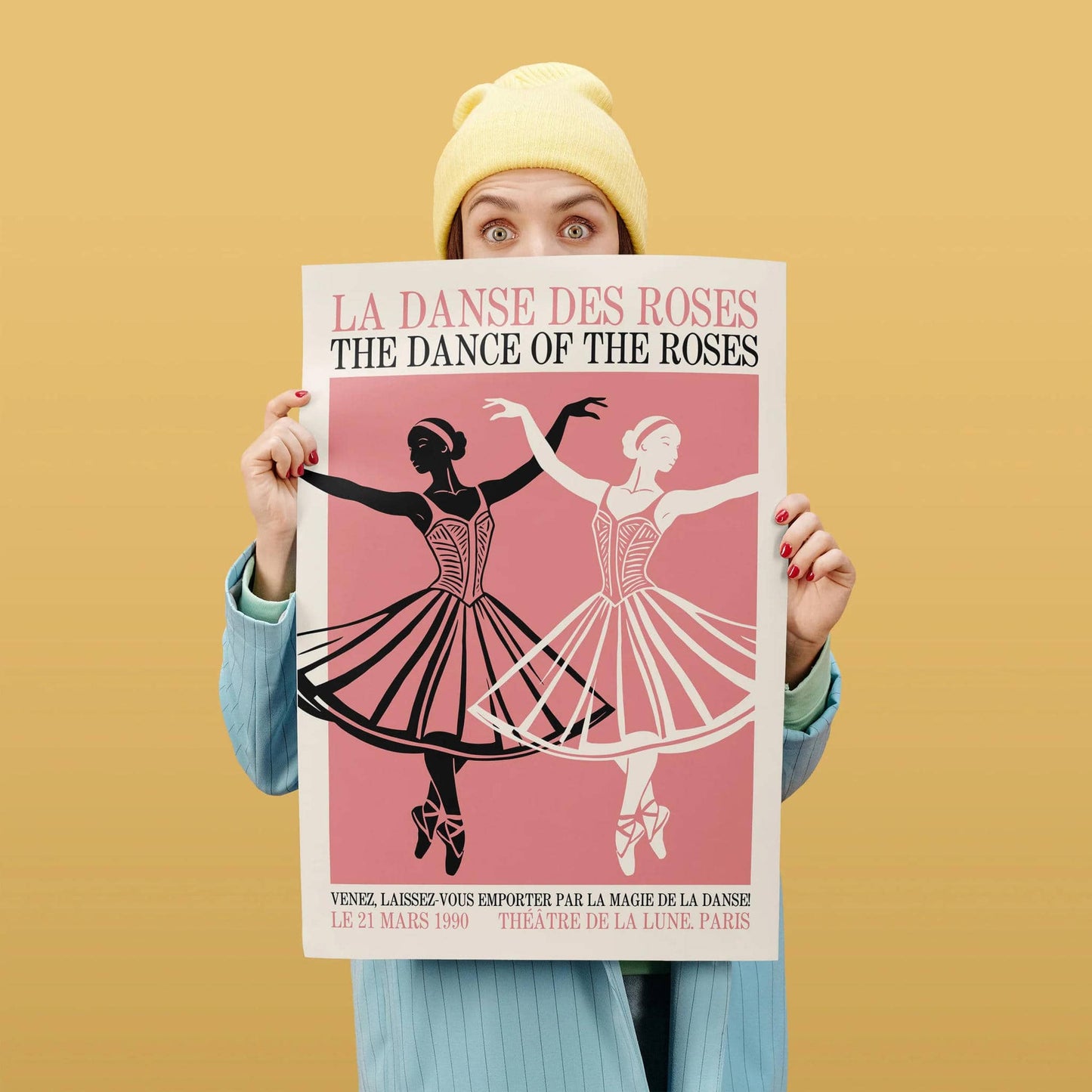 Vintage Paris Ballet Wall Art Print