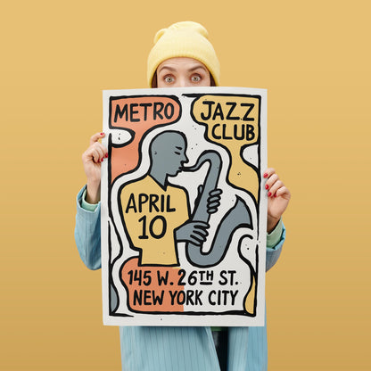 Metro Jazz Club Poster