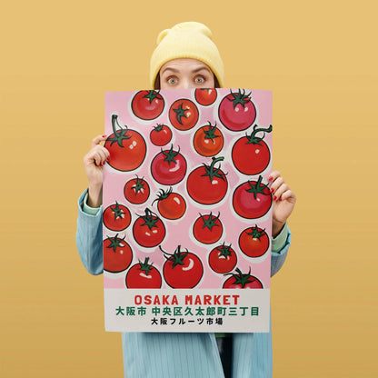Osaka Market Japanese Poster