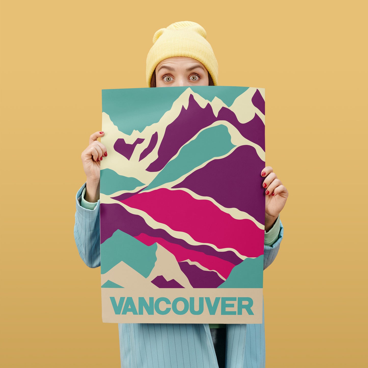 Vancouver - Mountains Poster