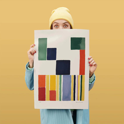 Modern Shapes Art Print