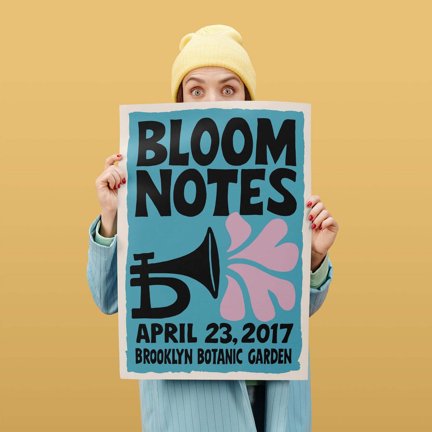 Bloom Notes Jazz Poster