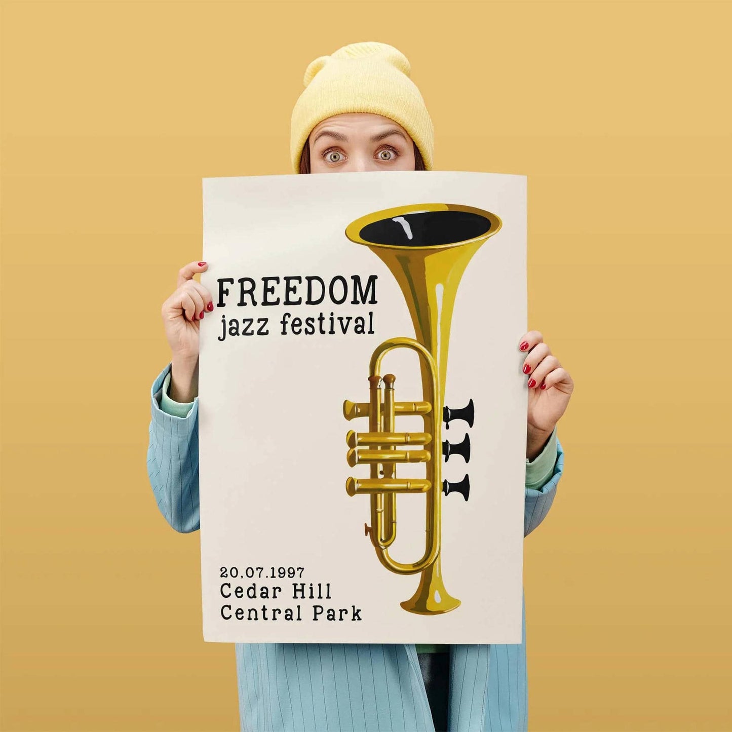 Vintage Jazz Night Poster 1997
