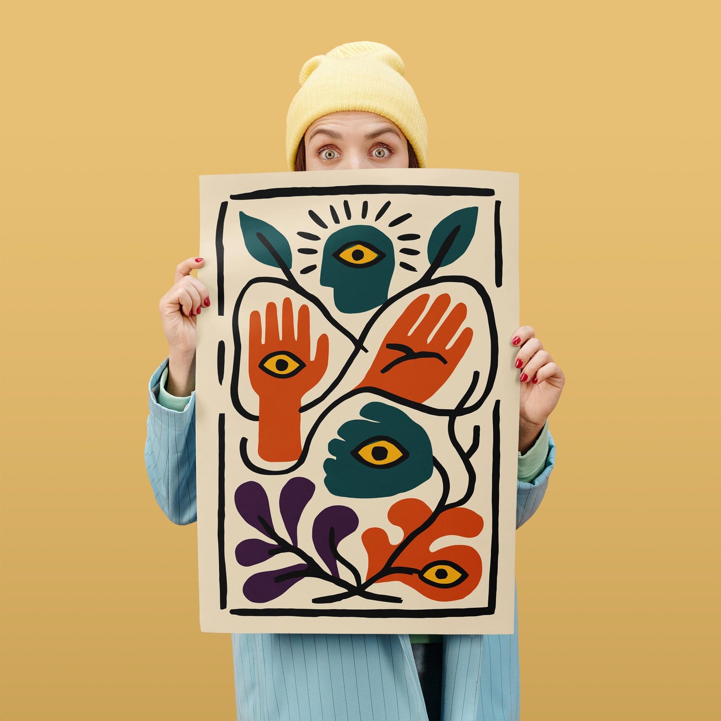 Mystic Eyes Wall Art