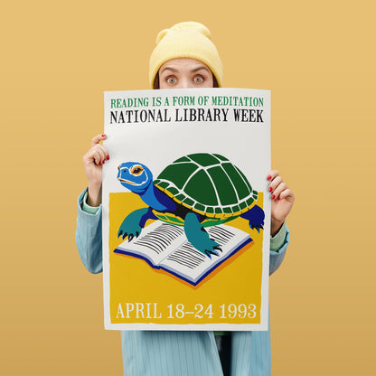 Library Week Reading Poster