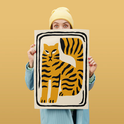 Bold Tiger Wall Art
