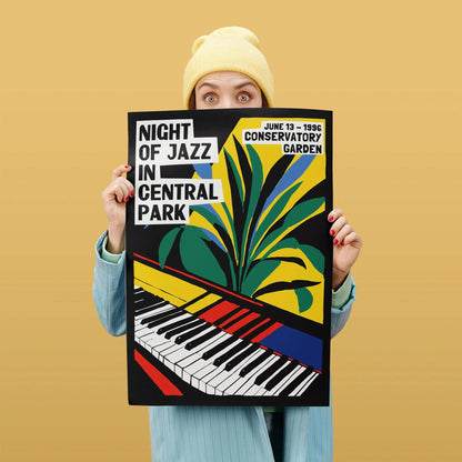 Night of Jazz in Central Park 1996 Poster