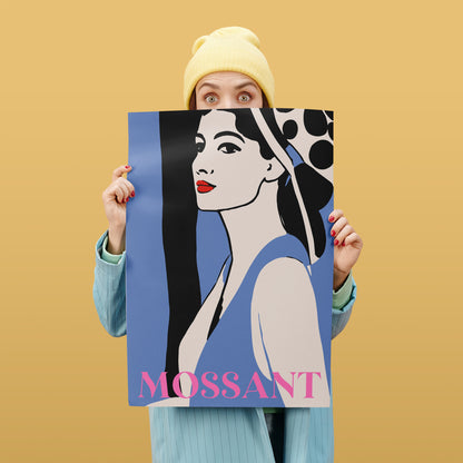 Mossant - Vintage French Fashion Poster