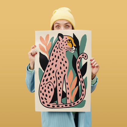 Spotted Cat Art Print