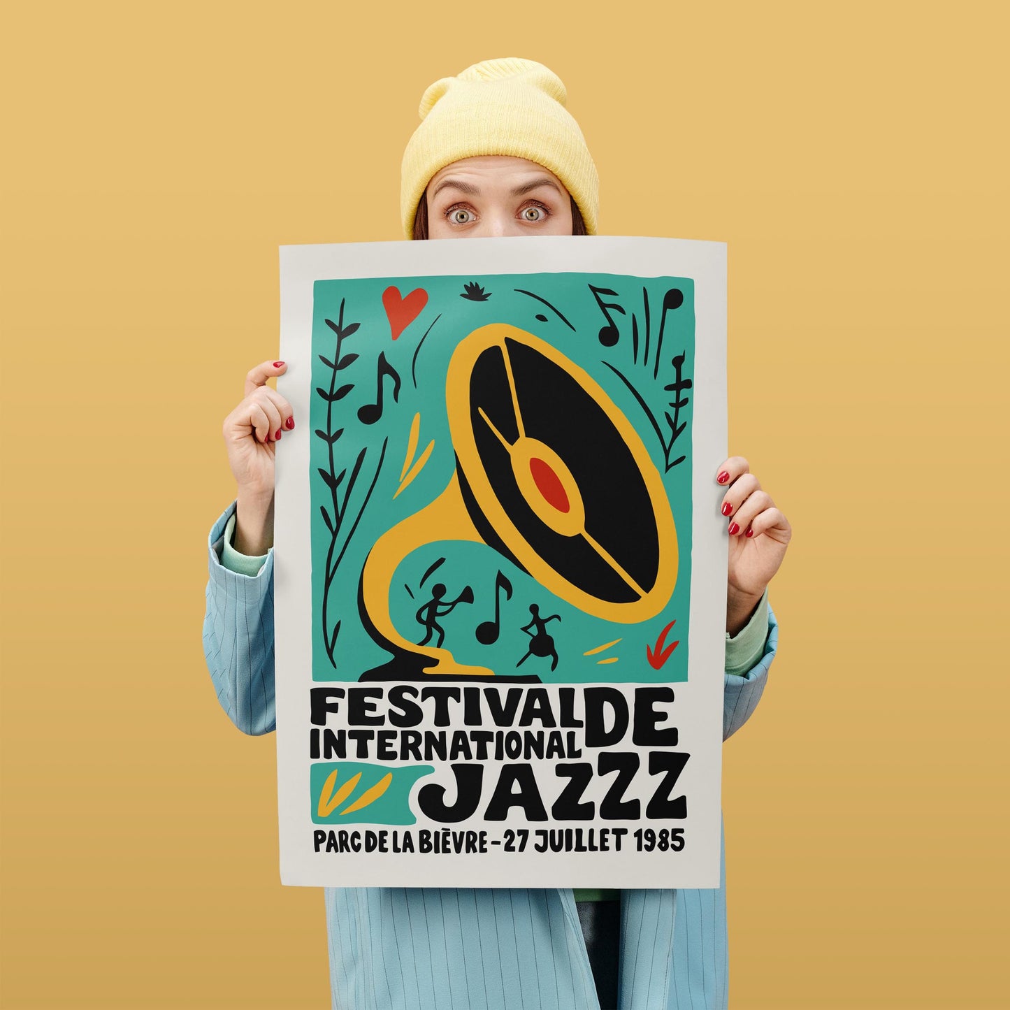 Festival Jazz Poster Print