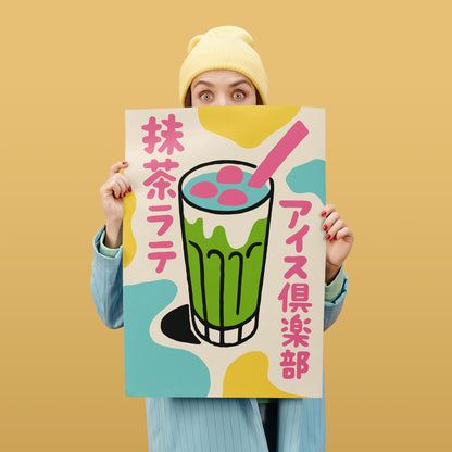 Matcha Latte Poster