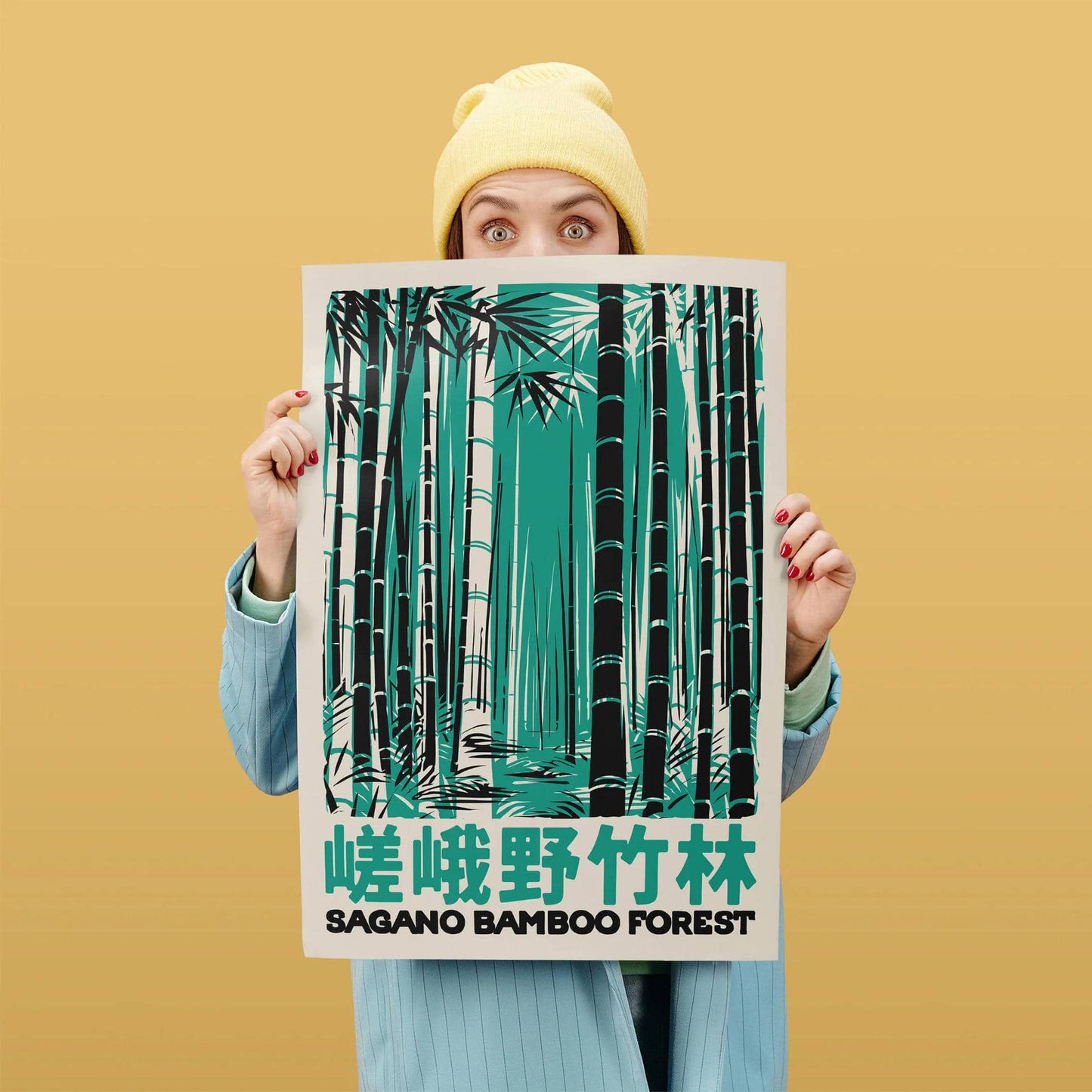 Sagano Bamboo Forest Poster