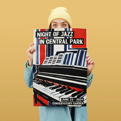 Night of Jazz Central Park 2024 Poster