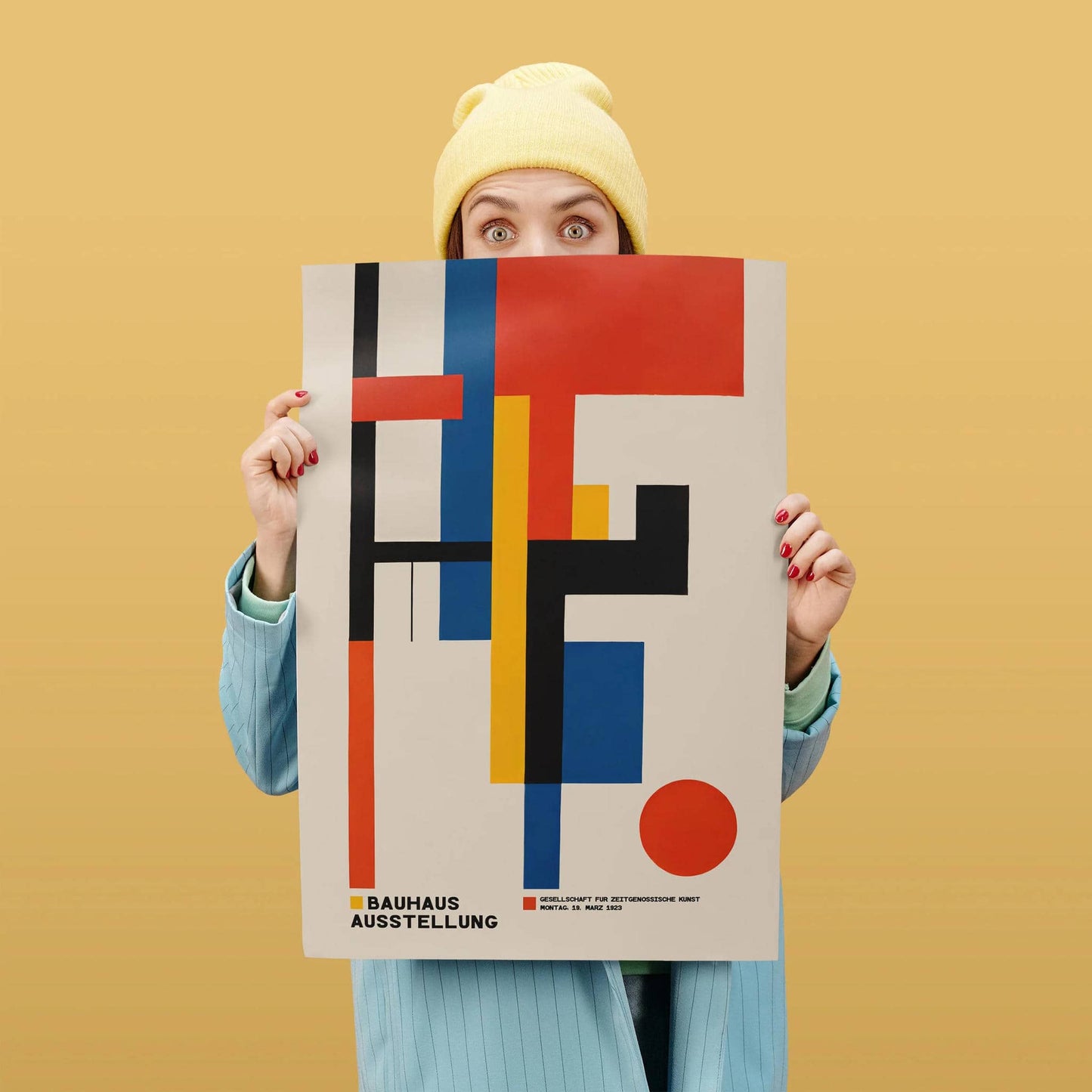 1923 Bauhaus Exhibition Poster