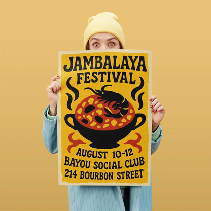 Jambalaya Festival Poster Print