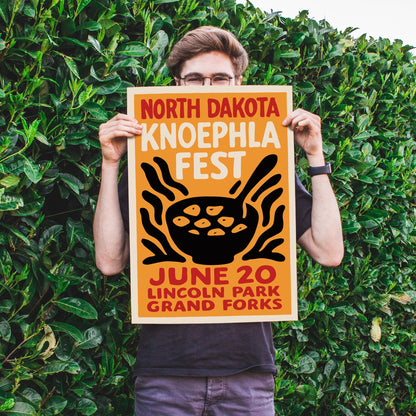 North Dakota Knoephla Fest Poster