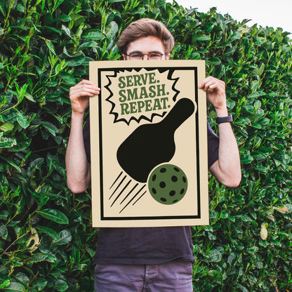Pickleball Motivation Poster
