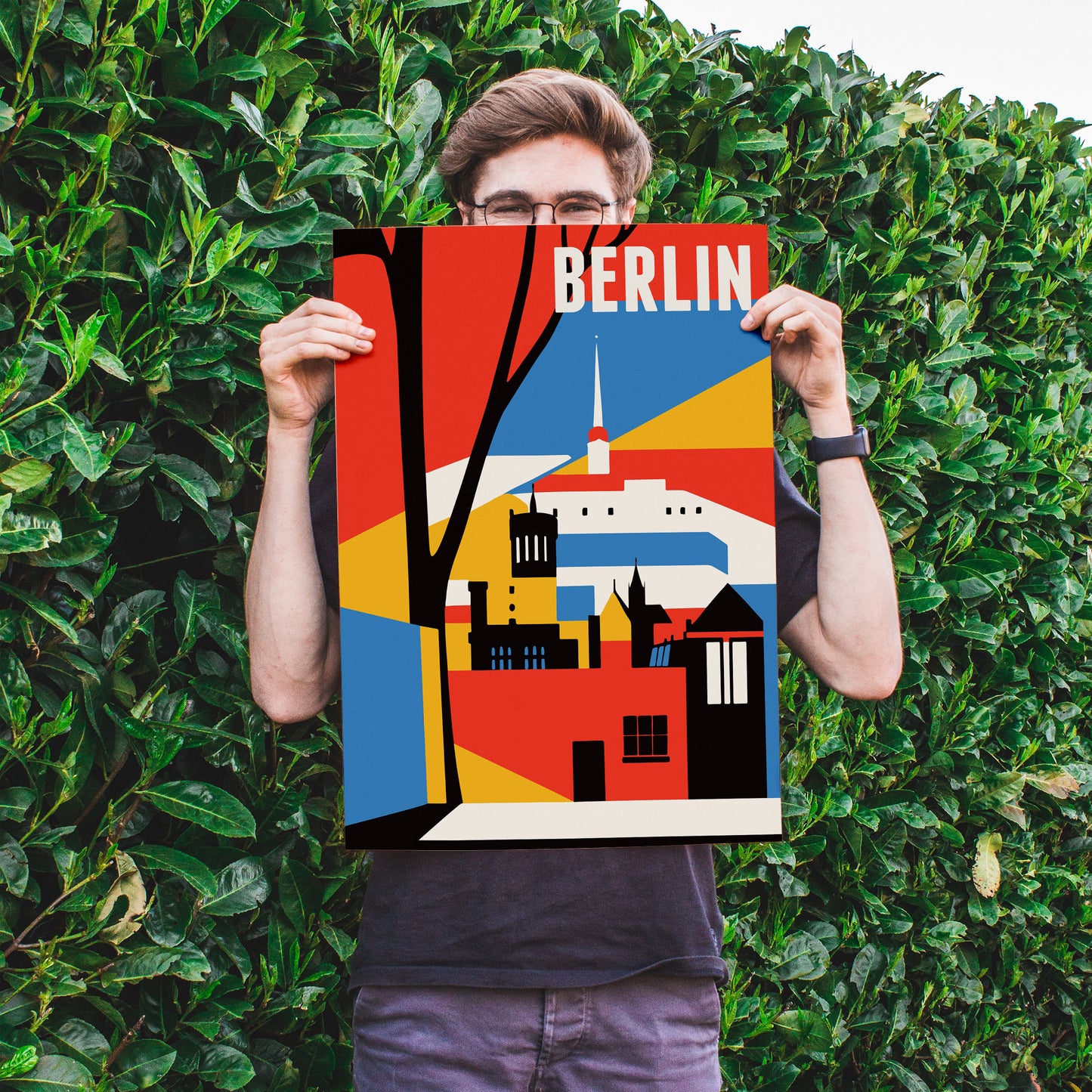 Berlin - Minimal Travel Poster