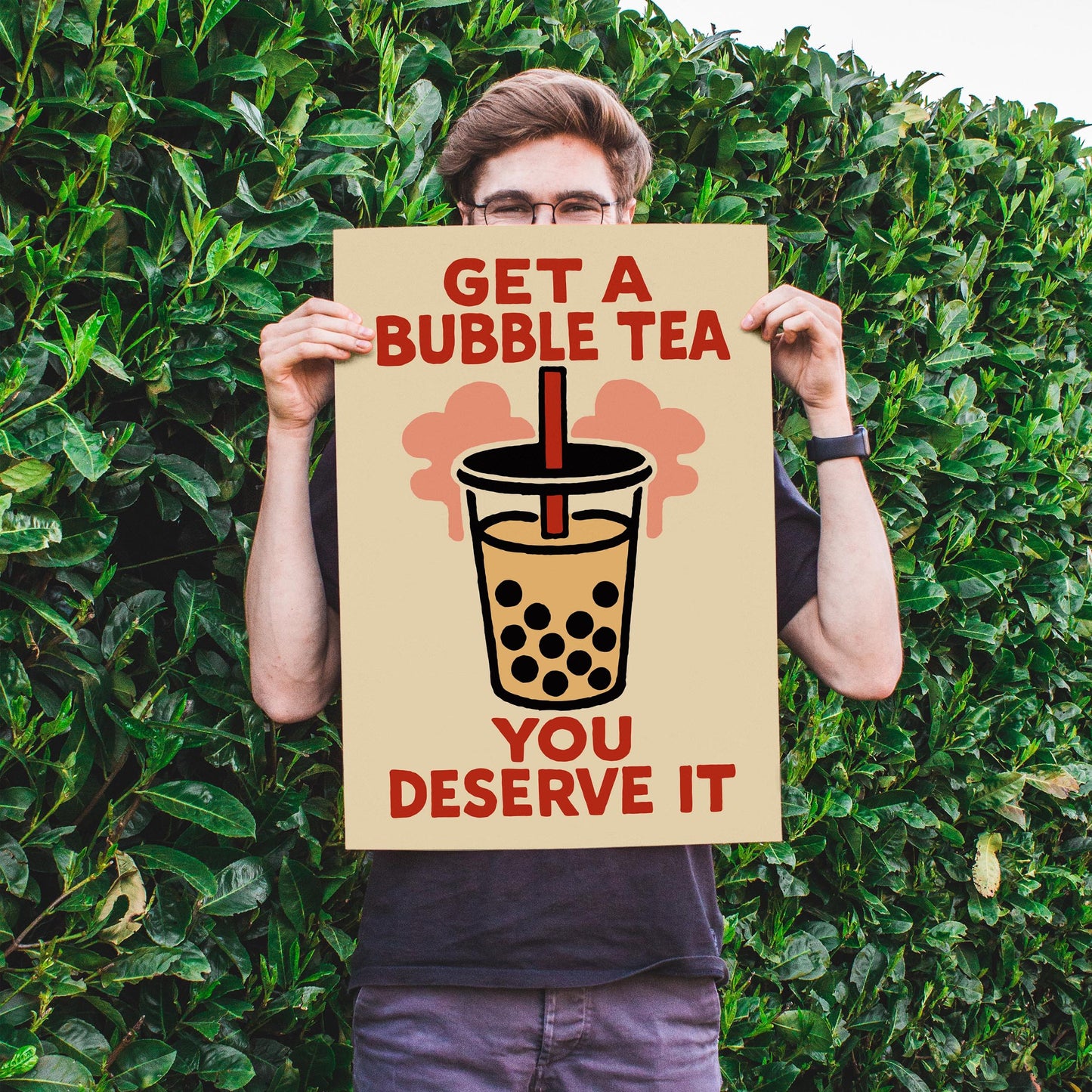 Bubble Tea Poster Print