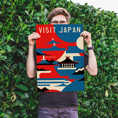 Visit Japan Travel Poster