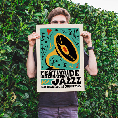 Festival Jazz Poster Print