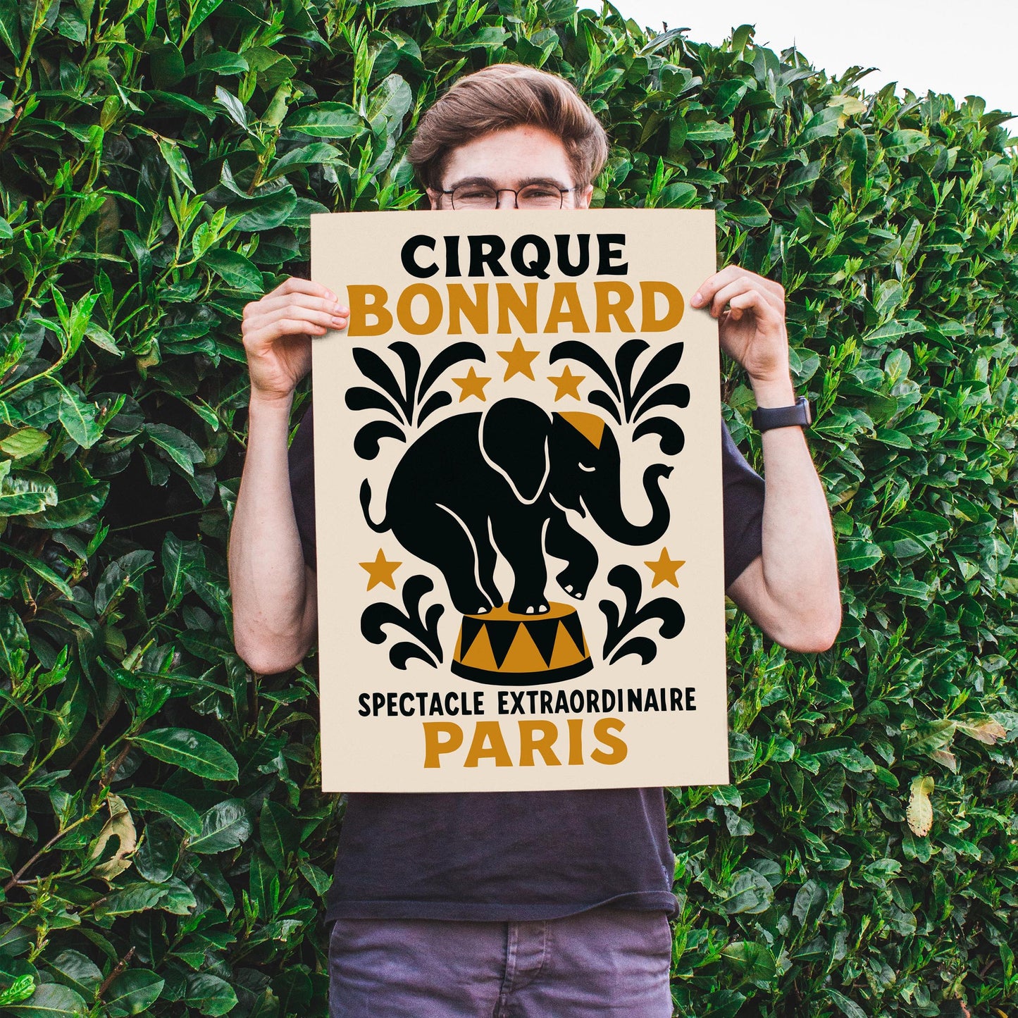 Cirque Bonnard Elephant Poster