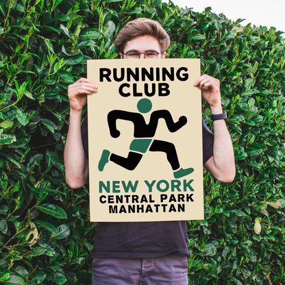 Running Club NYC Poster