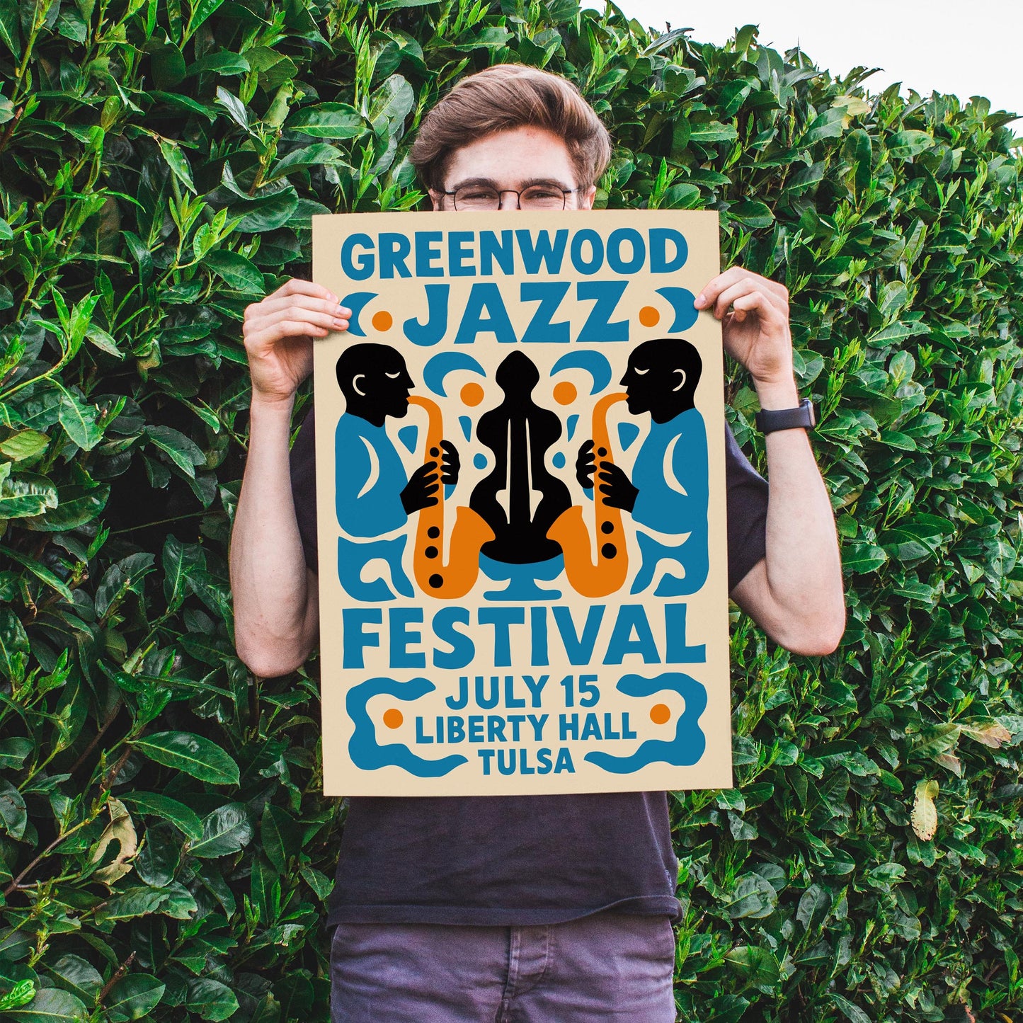 Greenwood Jazz Festival Poster