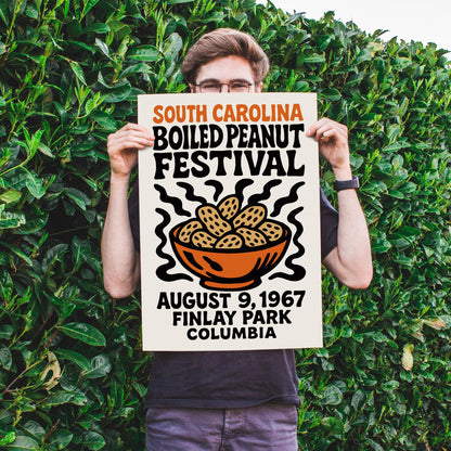 Boiled Peanut Festival Poster