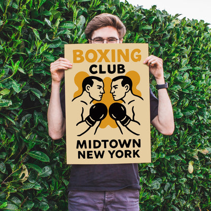 Boxing Club NYC Poster