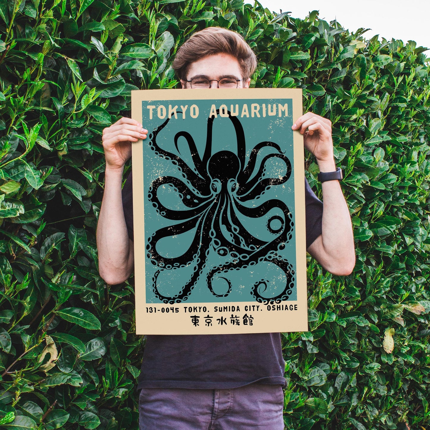 Tokyo Octopus Wall Art