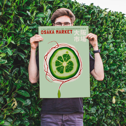 Osaka Market Poster Print