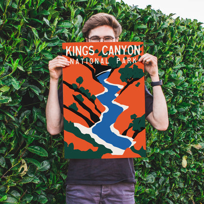 Kings Canyon National Park Poster