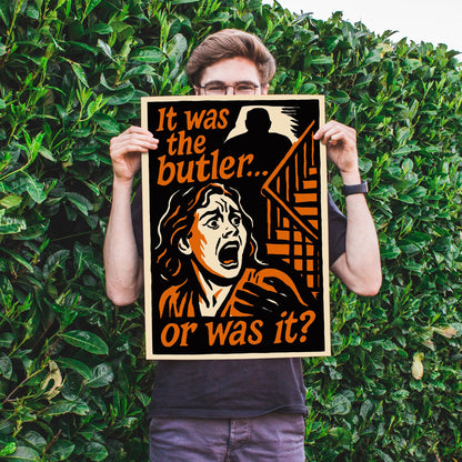 Butler Mystery Poster Print