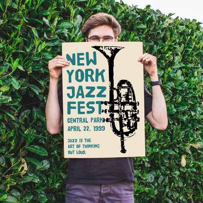 New York Jazz Festival Print