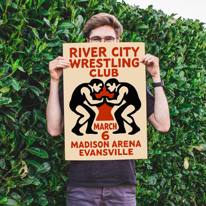 River City Wrestling Poster