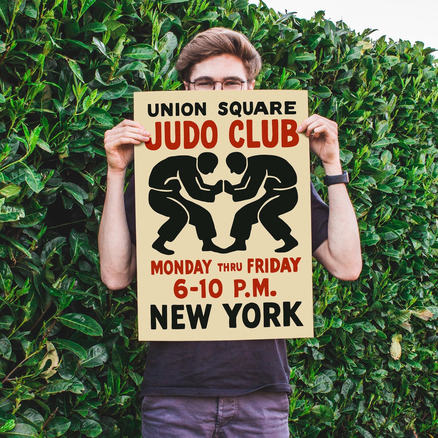 Union Square Judo Club Poster