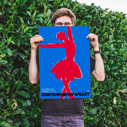 Contemporary Ballet Poster